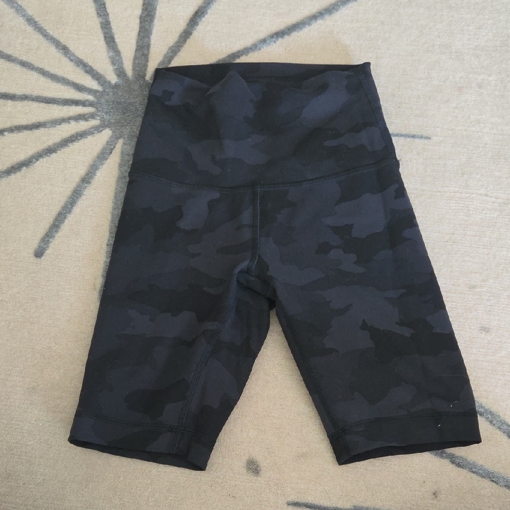 Lululemon Athletica Black Athletic Shorts High-Rise
